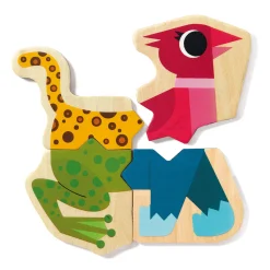 Magnetische Dieren Puzzels Hout-Djeco Hot