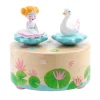 Magnetische Muziekdoosje - Ballerina en een Zwaan>Djeco Discount