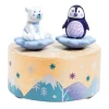 Djeco Magnetische Muziekdoosje - Beer en Pinguin Sale