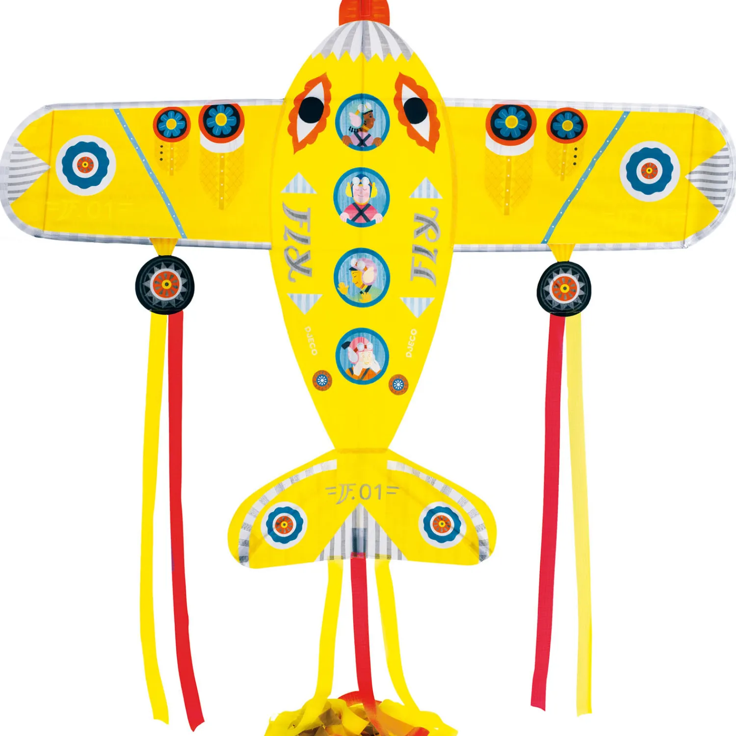 Maxi Plane Vlieger>Djeco Best