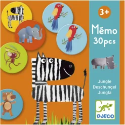 Djeco Memory Jungle, 30st. Clearance