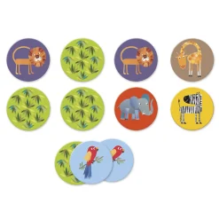 Djeco Memory Jungle, 30st. Clearance