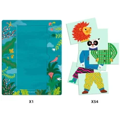 Djeco Mix & Match Dieren Best