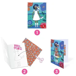 Mode Collages met 8 Kaarten-Djeco Outlet