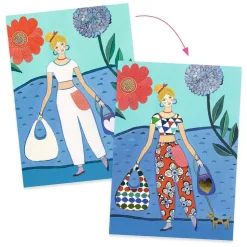 Mode Collages met 8 Kaarten-Djeco Outlet