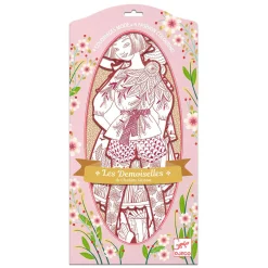 Mode Silhouetkleurplaten Fiodor 32cm - 4st.-Djeco Outlet