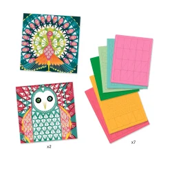 Djeco Mozaïek Vogels