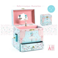 Muziekdoosje met 4 Lades - Ballerina op het Toneel-Djeco Sale