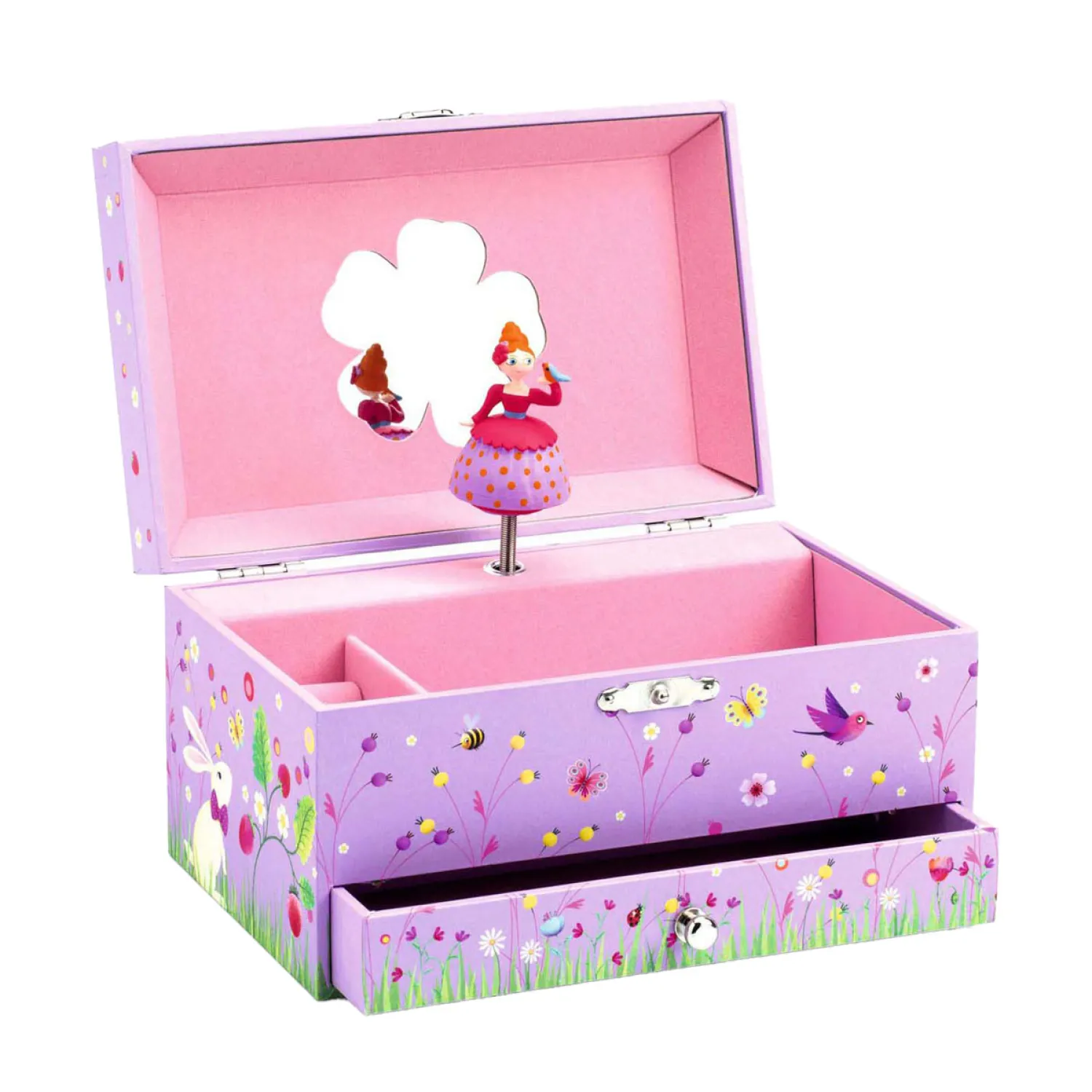 Muziekdoosje met Lade - Prinses-Djeco Clearance