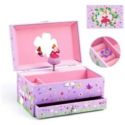 Muziekdoosje met Lade - Prinses-Djeco Clearance
