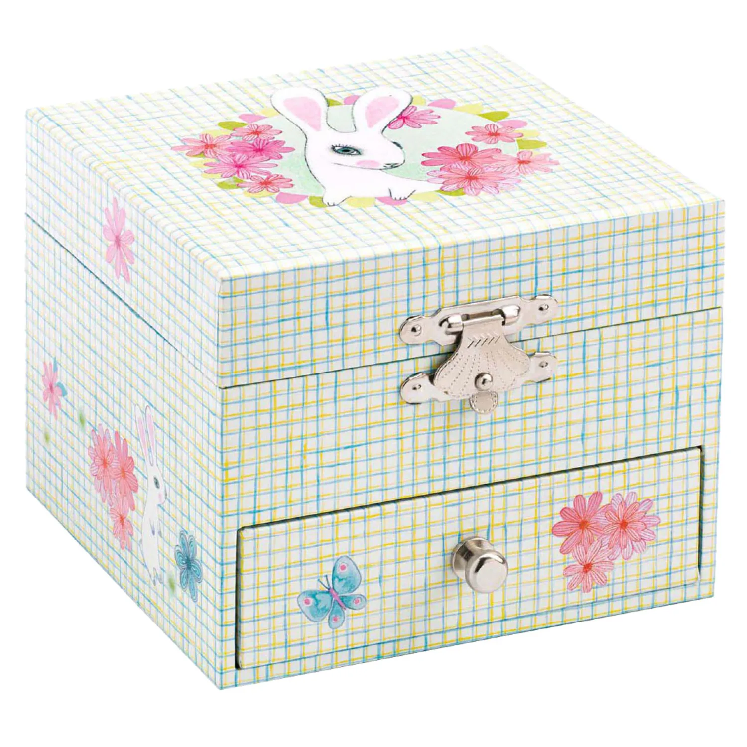 Muziekdoosje met Lade - Konijntje-Djeco Online