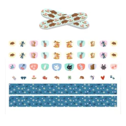 Djeco Nagelstickers Diertjes - 120 Stickers New