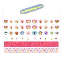 Nagelstickers Happy Birthday - 120 Stickers-Djeco Discount