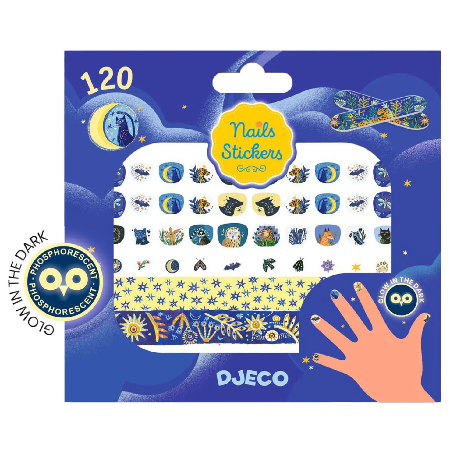 Nagelstickers Maanreflecties - 120 Stickers-Djeco Sale