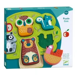 Djeco Oost West Boom Best Puzzel - 5dlg. Sale