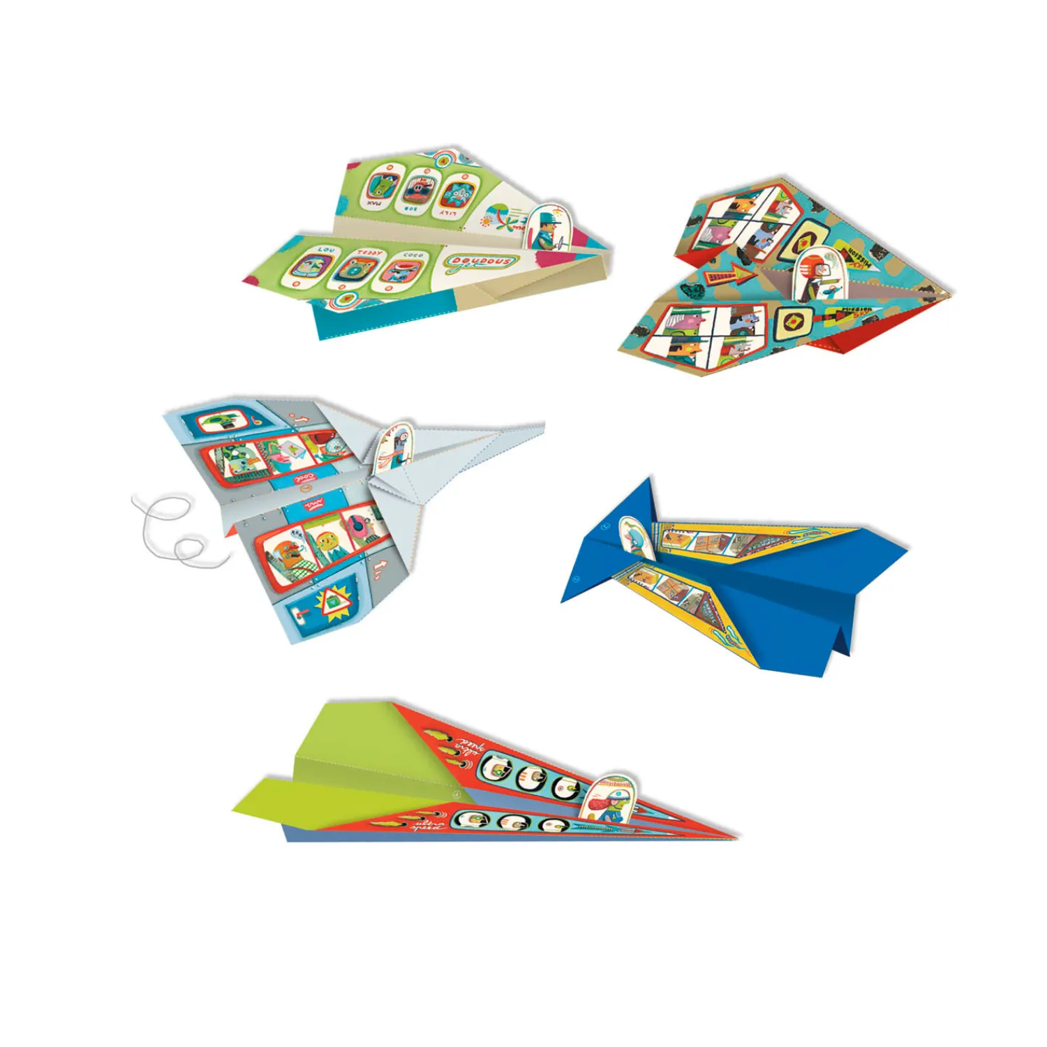 Djeco Origami Vliegtuigjes Outlet