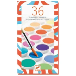 Djeco Plakkaatverfpalet - 36 Kleuren