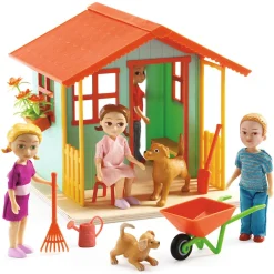 Poppenhuis Tuinhuis>Djeco Sale
