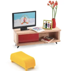 Djeco Poppenhuis Tv Kamer Discount
