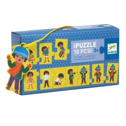 Puzzel Ik Kleed me Aan - 10st.>Djeco Online