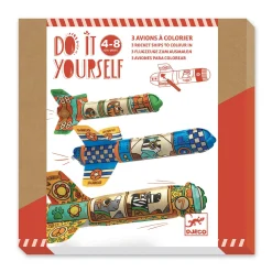 Raket Maken en Kleuren, 3dlg.>Djeco