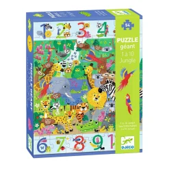 Djeco Reuzenlegpuzzel Jungle - 54st. Sale