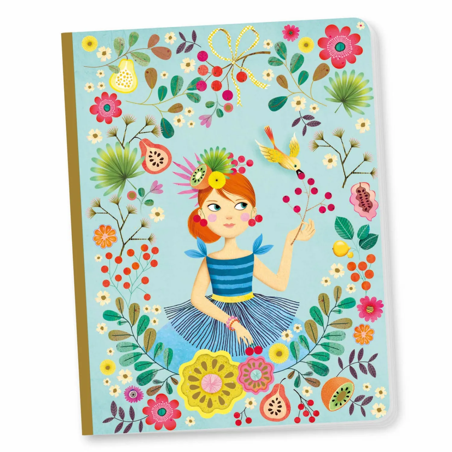 Rose Schrift Gelijnd, A5-Djeco Sale