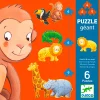 Safaridieren 6in1 Legpuzzel XL-Djeco Hot