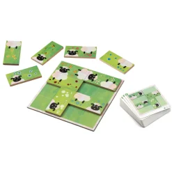 Schapen Domino, 40dlg.-Djeco Sale