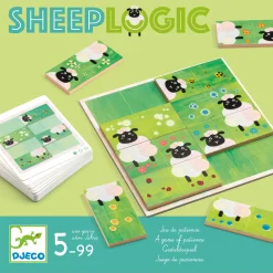 Schapen Domino, 40dlg.-Djeco Sale
