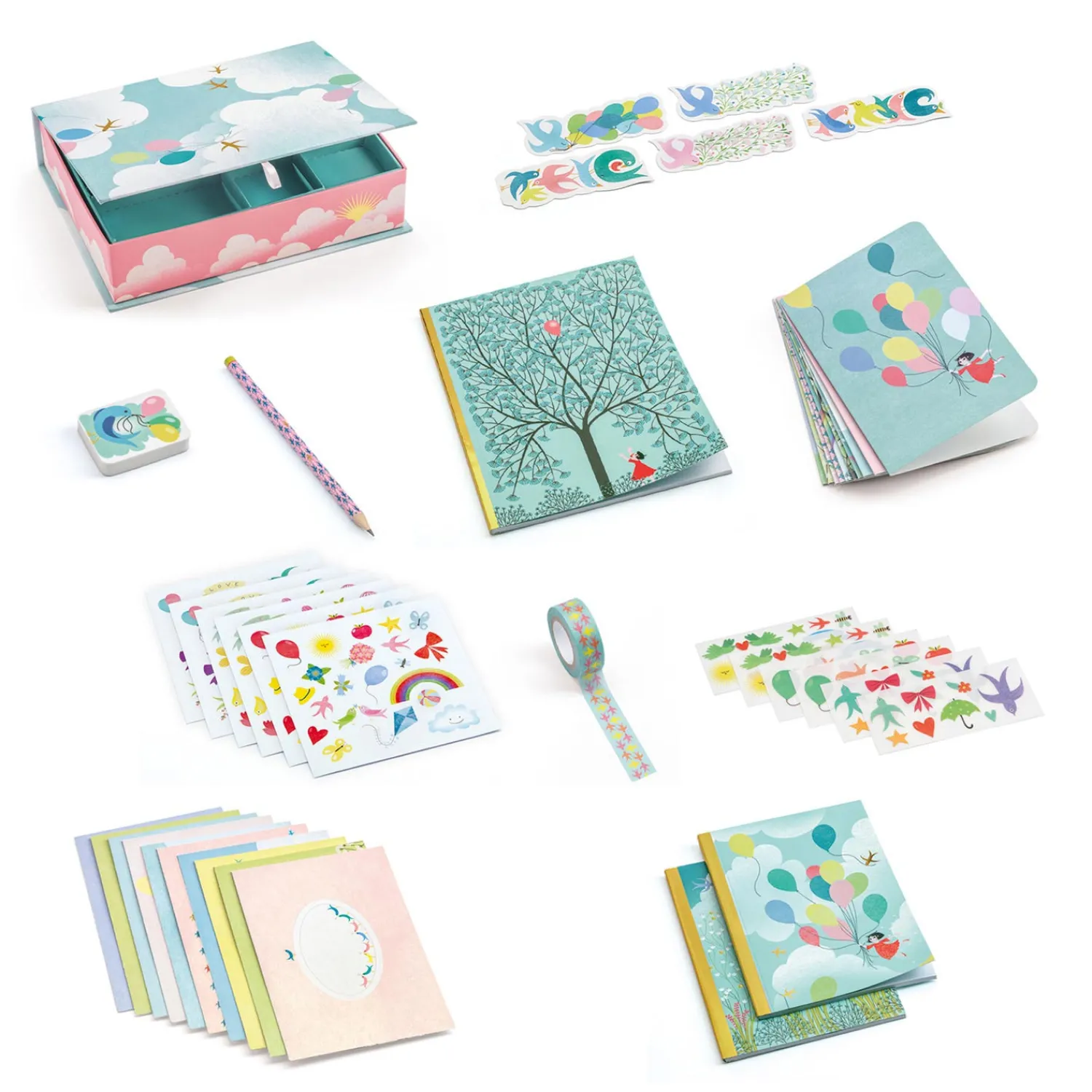 Schrijfset Charlotte>Djeco Outlet