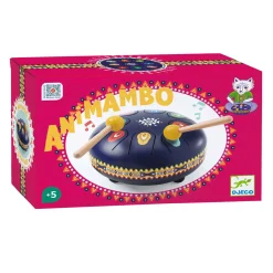 Stalen Trommel met 8 Muzieknoten>Djeco Online