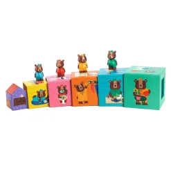 Stapelblokken met 4 Dieren><noscript><img width=