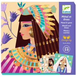 Stickeren op Nummer met Metallicfolie en Diamantjes>Djeco Best