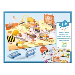 Stickers - Voertuigen-Djeco Discount