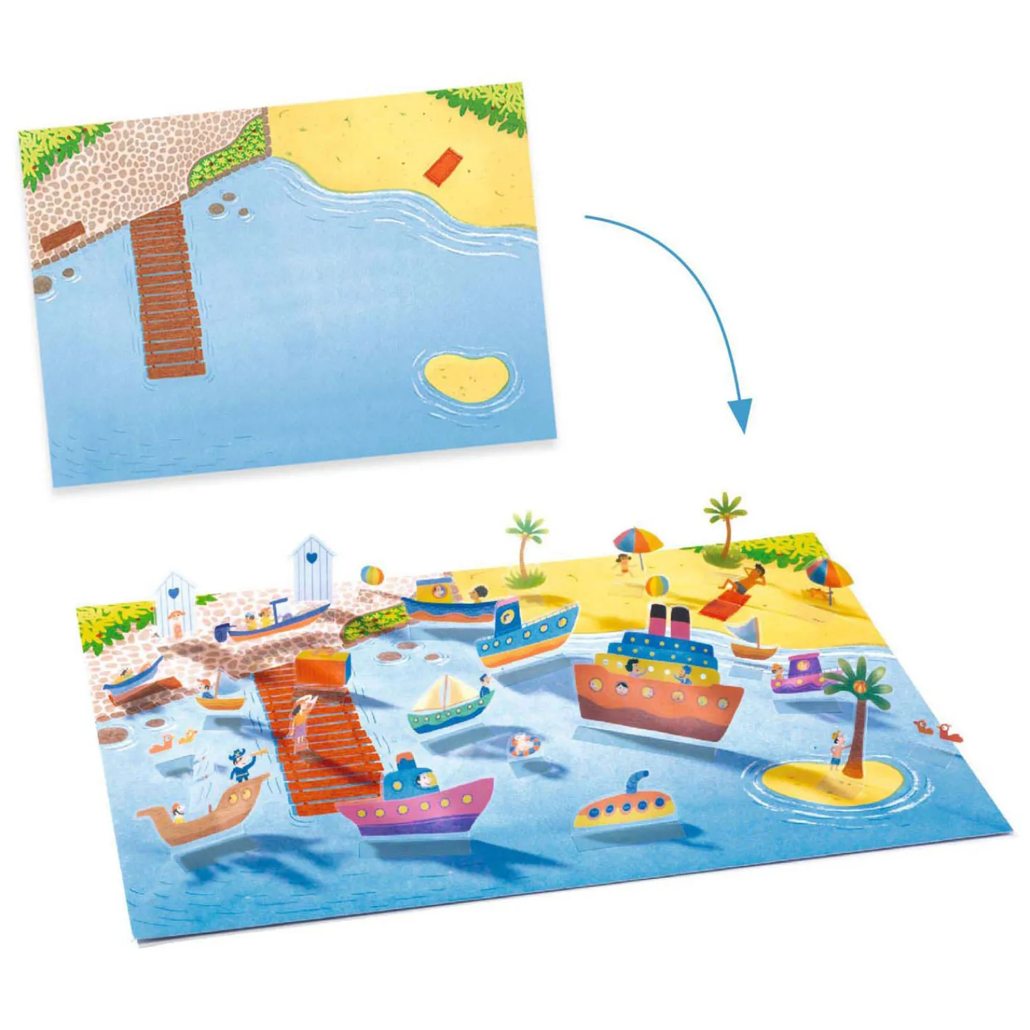 Stickers - Voertuigen-Djeco Discount