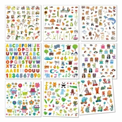 Stickers Kleine Kinderen, 1000st.>Djeco Hot
