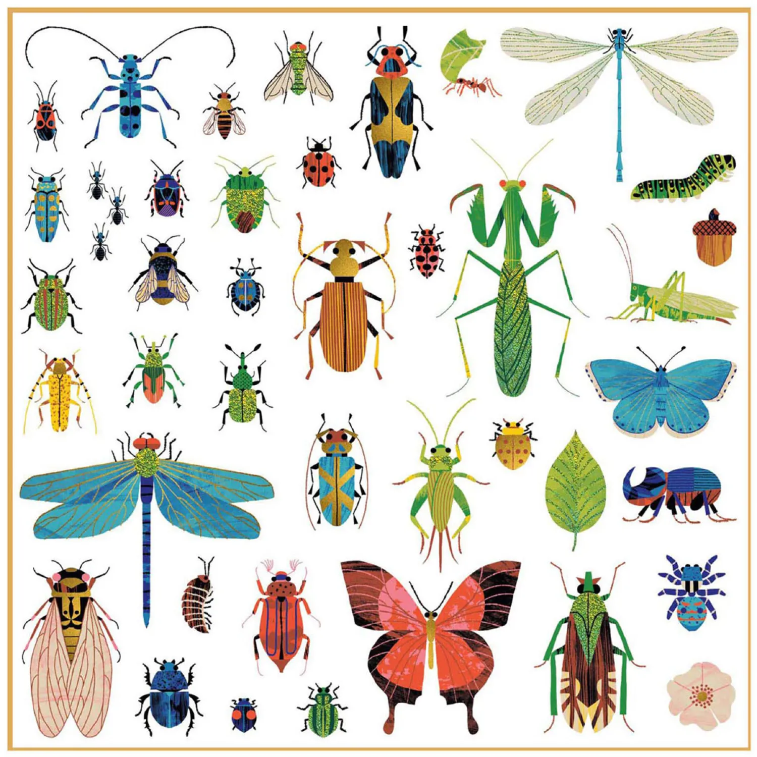 Djeco Stickers Microkosmos - 160 Stickers Outlet