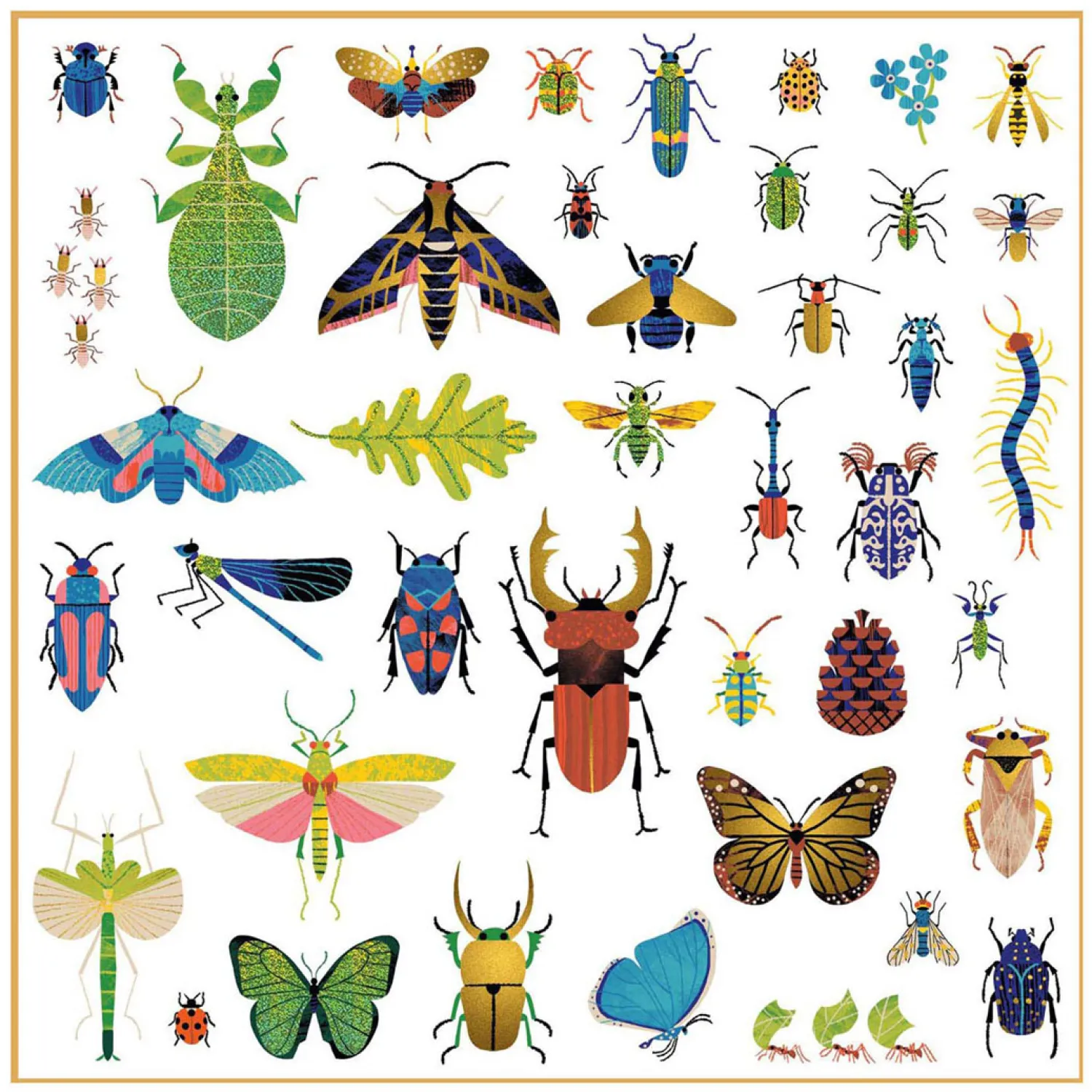 Djeco Stickers Microkosmos - 160 Stickers Outlet