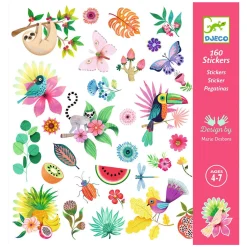 Djeco Stickers Paradijs - 160 Stickers Hot