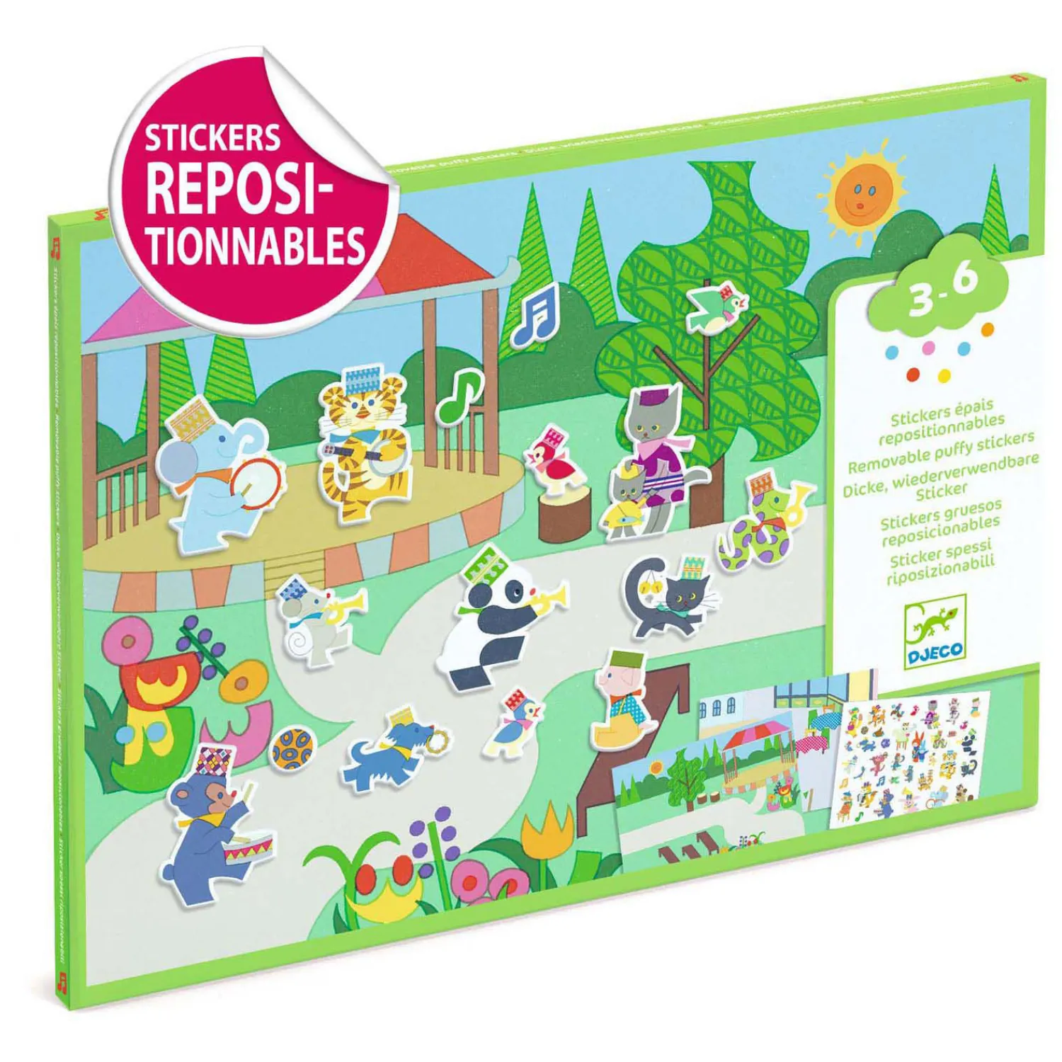 Stickerset Fanfare>Djeco Outlet