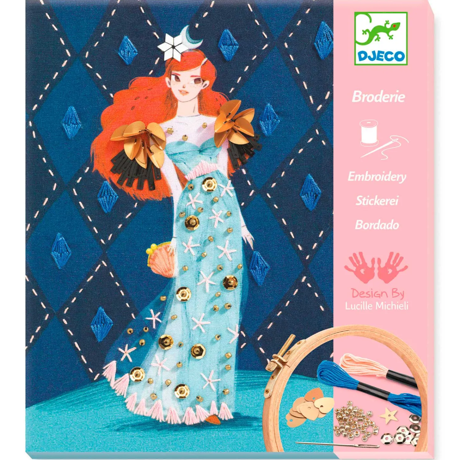 Stoffen Cocktailjurken Versieren>Djeco