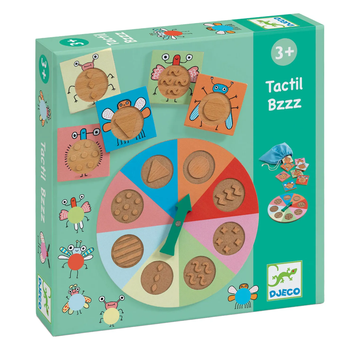 Djeco Tactil-Bzzz Zintuigen en Ontdekkingsspel Clearance