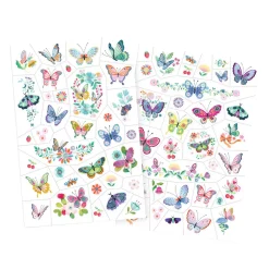 Djeco Tattoo Vlinders - 2 Vellen Discount
