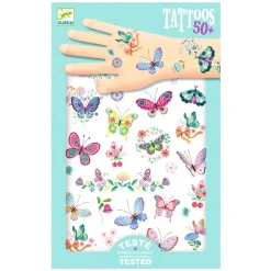 Djeco Tattoo Vlinders - 2 Vellen Discount