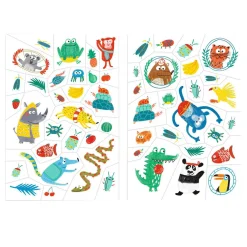 Djeco Tattoos - Grappige Diertjes Clearance