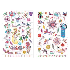 Tattoos - Metallic Vogels-Djeco Outlet