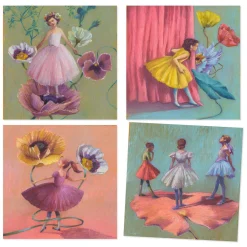 Tekenen met Waskrijt - Edgar Degas Ballerina-Djeco Best