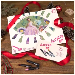 Tekenen met Waskrijt - Edgar Degas Ballerina-Djeco Best