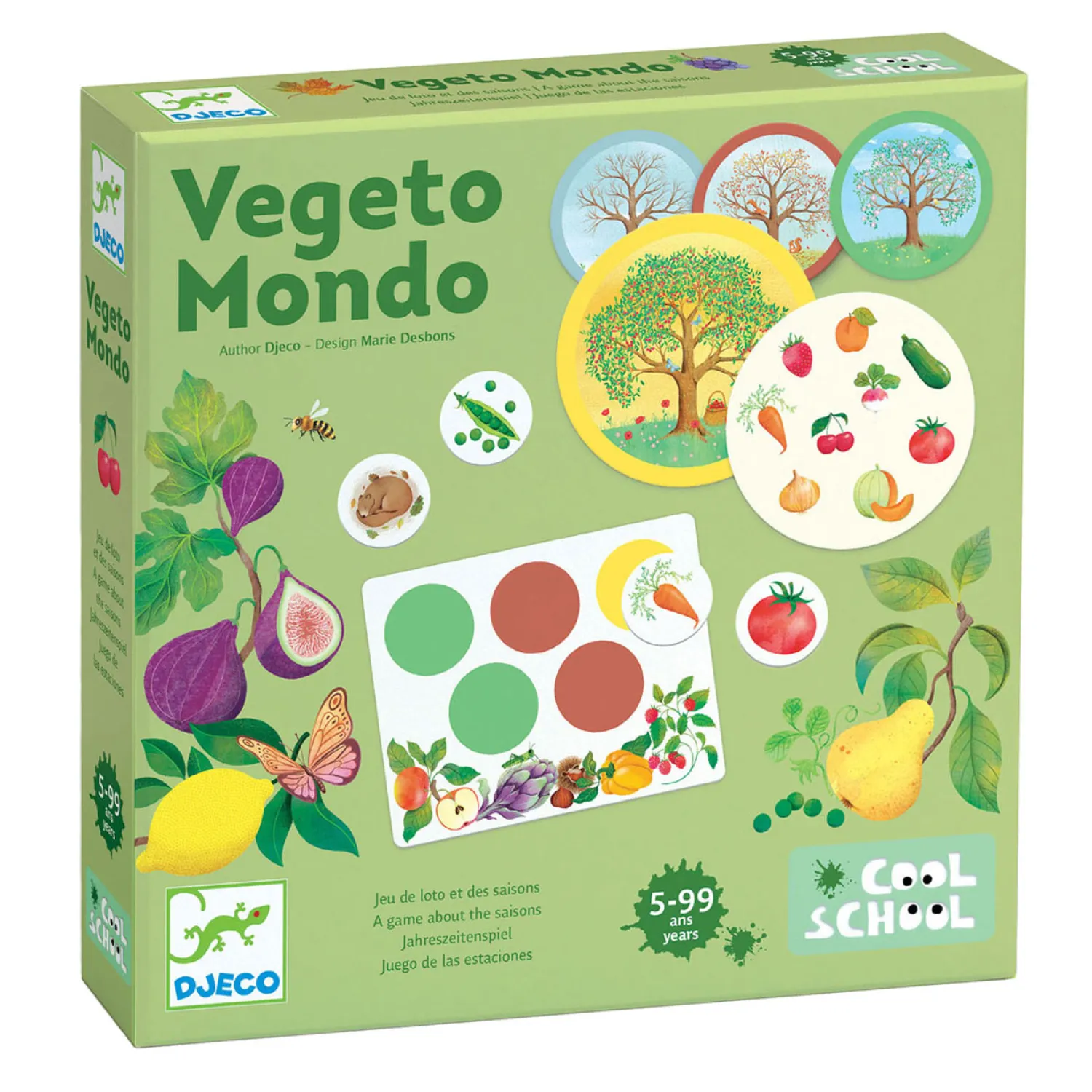 Vegeto Mondo Seizoenen Spel>Djeco